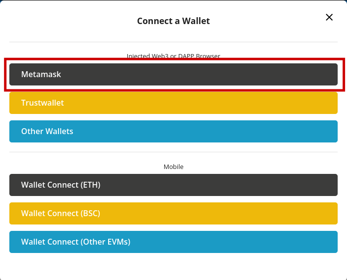 dxsale metamask